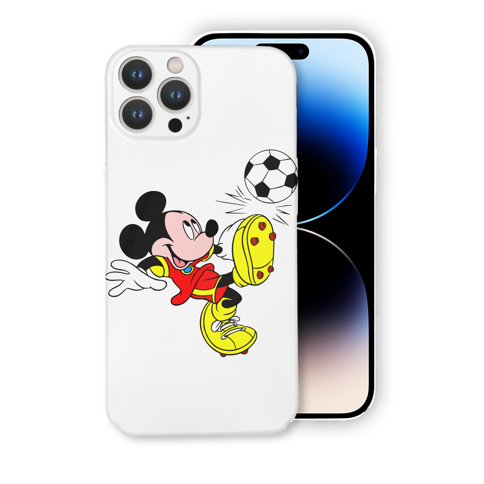 （画像用） ミッキーマウス Mickey Mouse 【iPhone 14シリーズ対応】ハードケース